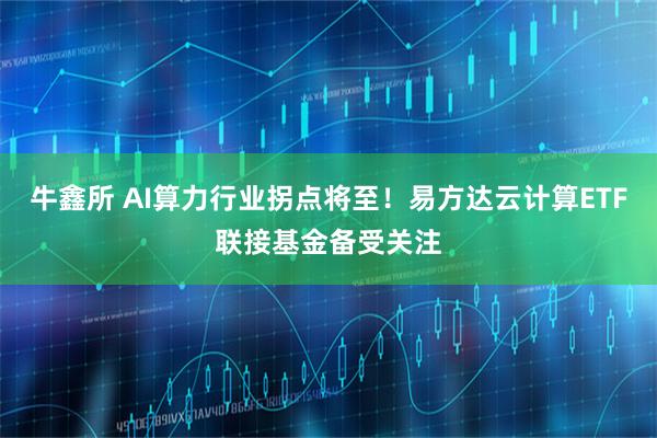 牛鑫所 AI算力行业拐点将至!易方达云计算ETF联接基金备受关注