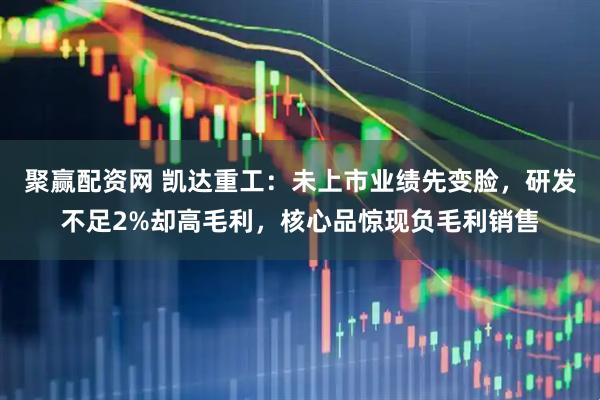 聚赢配资网 凯达重工：未上市业绩先变脸，研发不足2%却高毛利，核心品惊现负毛利销售
