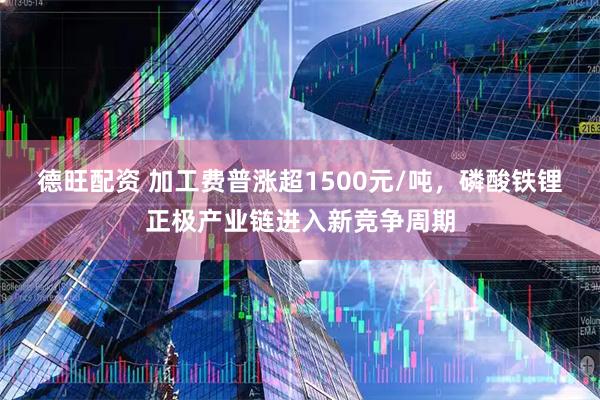 德旺配资 加工费普涨超1500元/吨，磷酸铁锂正极产业链进入新竞争周期
