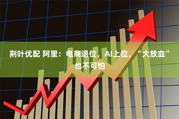 荆叶优配 阿里：电商退位，AI上位，“大放血”也不可怕